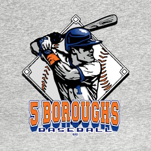 5 Boroughs Baseball Forever Diamond T-Shirt